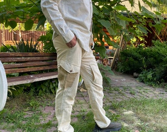 Pantalones de cáñamo para hombre