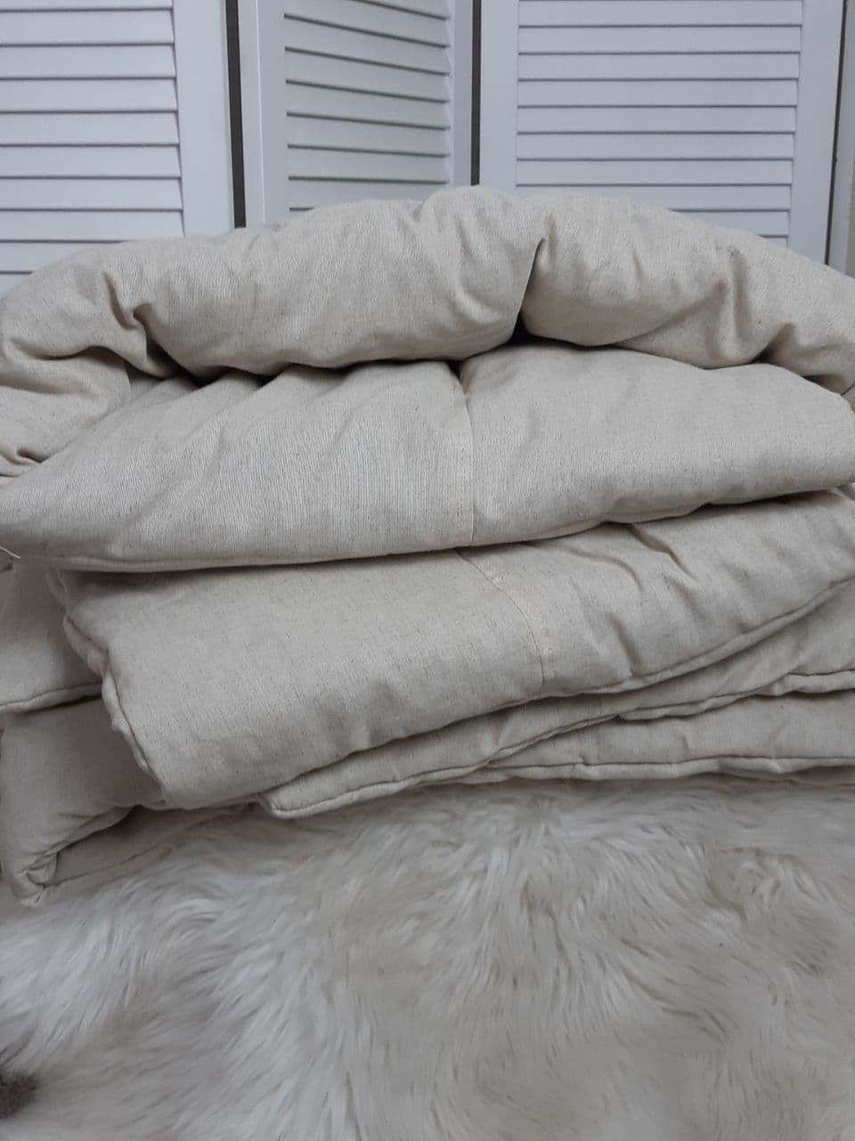 Hemp Blanket With Hemp Filler Organic Bedding / Natural Etsy
