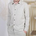 Hemp Shirt/100% Hemp Handwoven/Hemp cloth/Mens shirt/Organic cloth/hemp clothing/organic/vegan