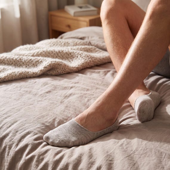 Hemp No Show Socks | Natural Low Cut Liner Socks | Breathable Summer Invisible Socks for Men & Women