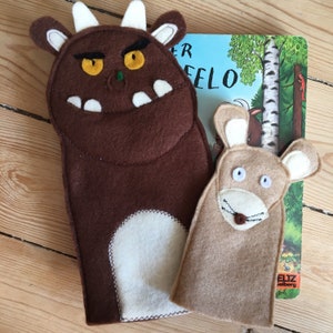Gruffalo and Mouse Puppets!