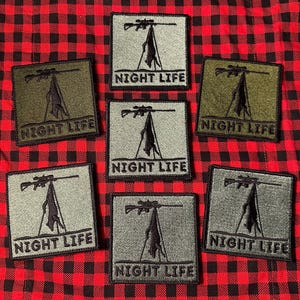 Coyote Night Life Velcro Patch