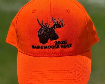 Bonnet brodé Maine Moose Hunt 2026