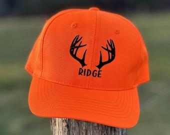 Deer Antler Youth Custom Name Hats
