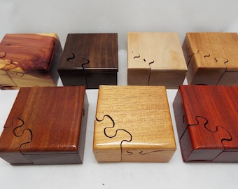 Graduation Gift: Handmade Wooden Puzzle Box