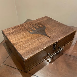 Premium MTG Ten (10) Deck Box + Mat