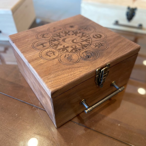 Mtg Custom Deck Box Etsy