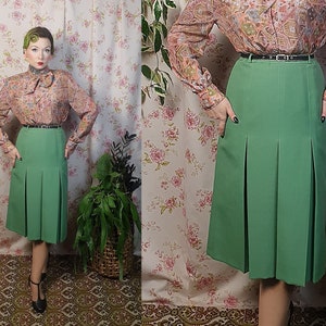 Pleated skirt etsy sales