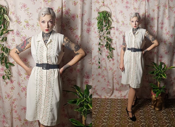 Floral shirtwaist dress hotsell