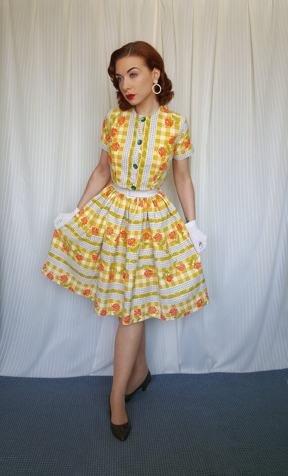 1960 top swing dress
