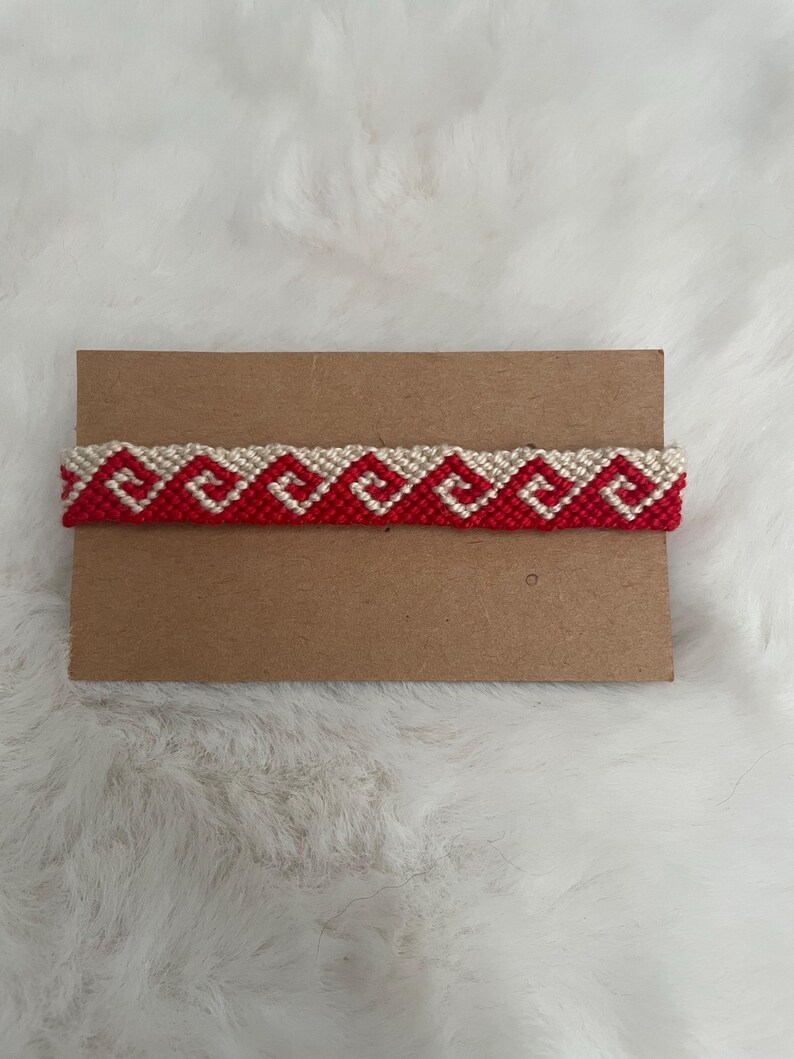 Brazilian Greek Wave Bracelet, Friendship Bracelet - Etsy