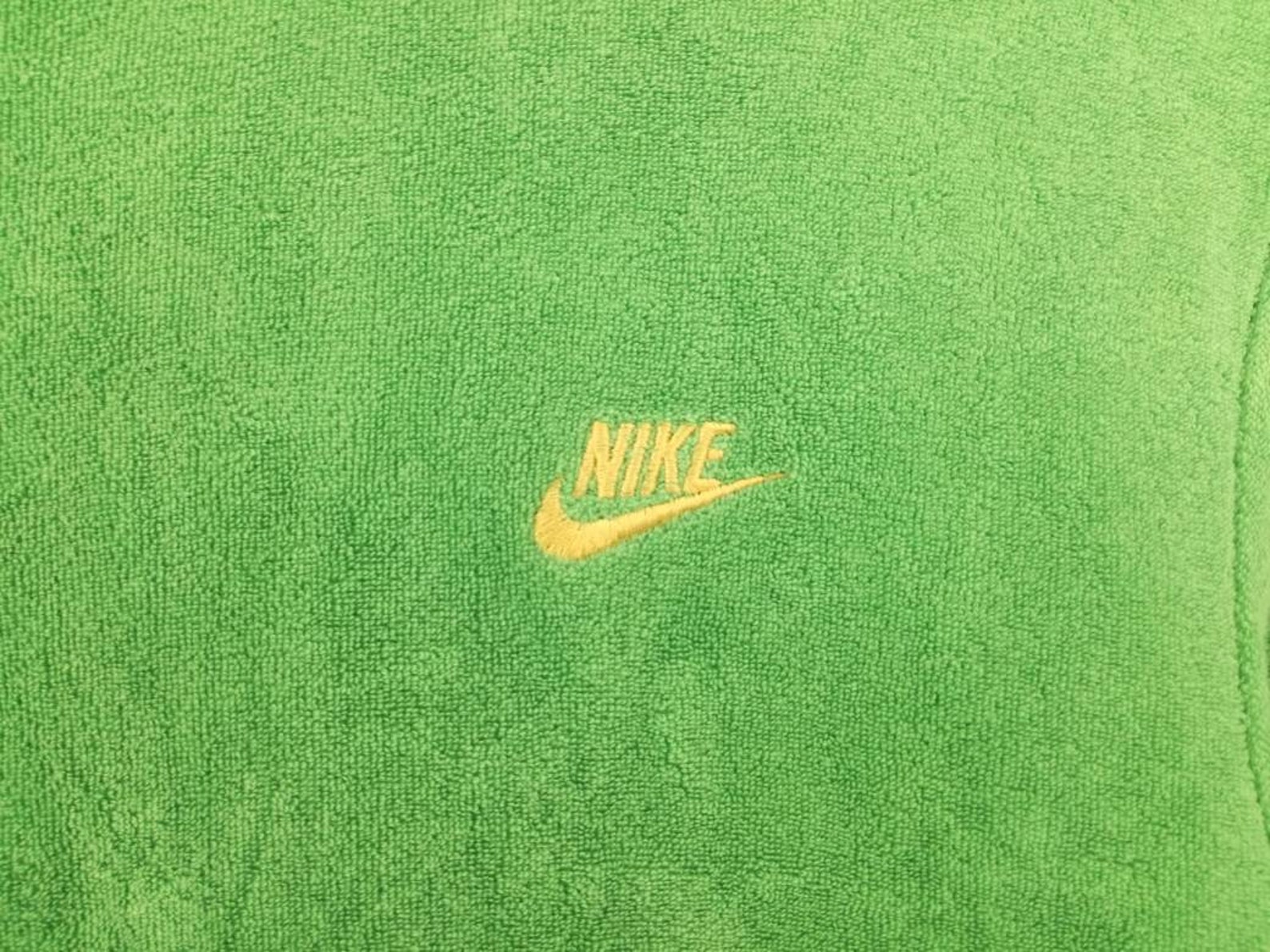 Nike fleece full zipper sweatshirt small swoosh embroidered | Etsy
