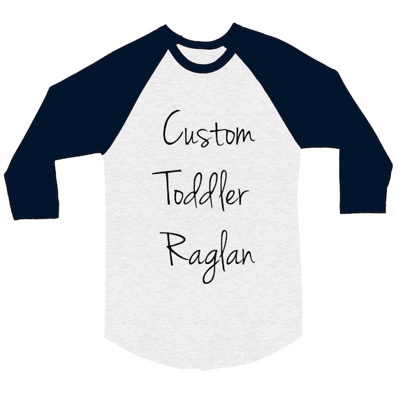 Custom Kid Baseball Tee/ Custom Toddler Baseball Tee/ Etsy