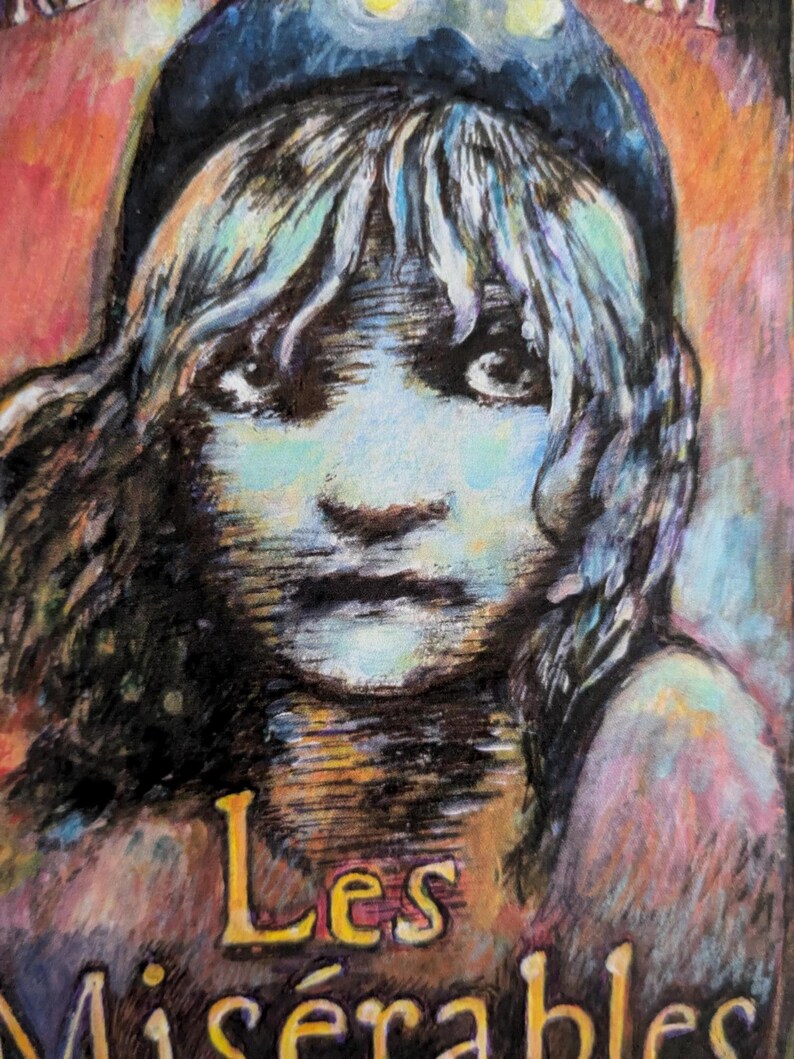 Miserable Color A6 Greetings Card With Artwork Depicting Les Misérables Theatre in ...
