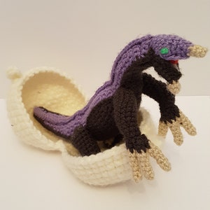 Baby Therizinosaurus Crochet Pattern image 1