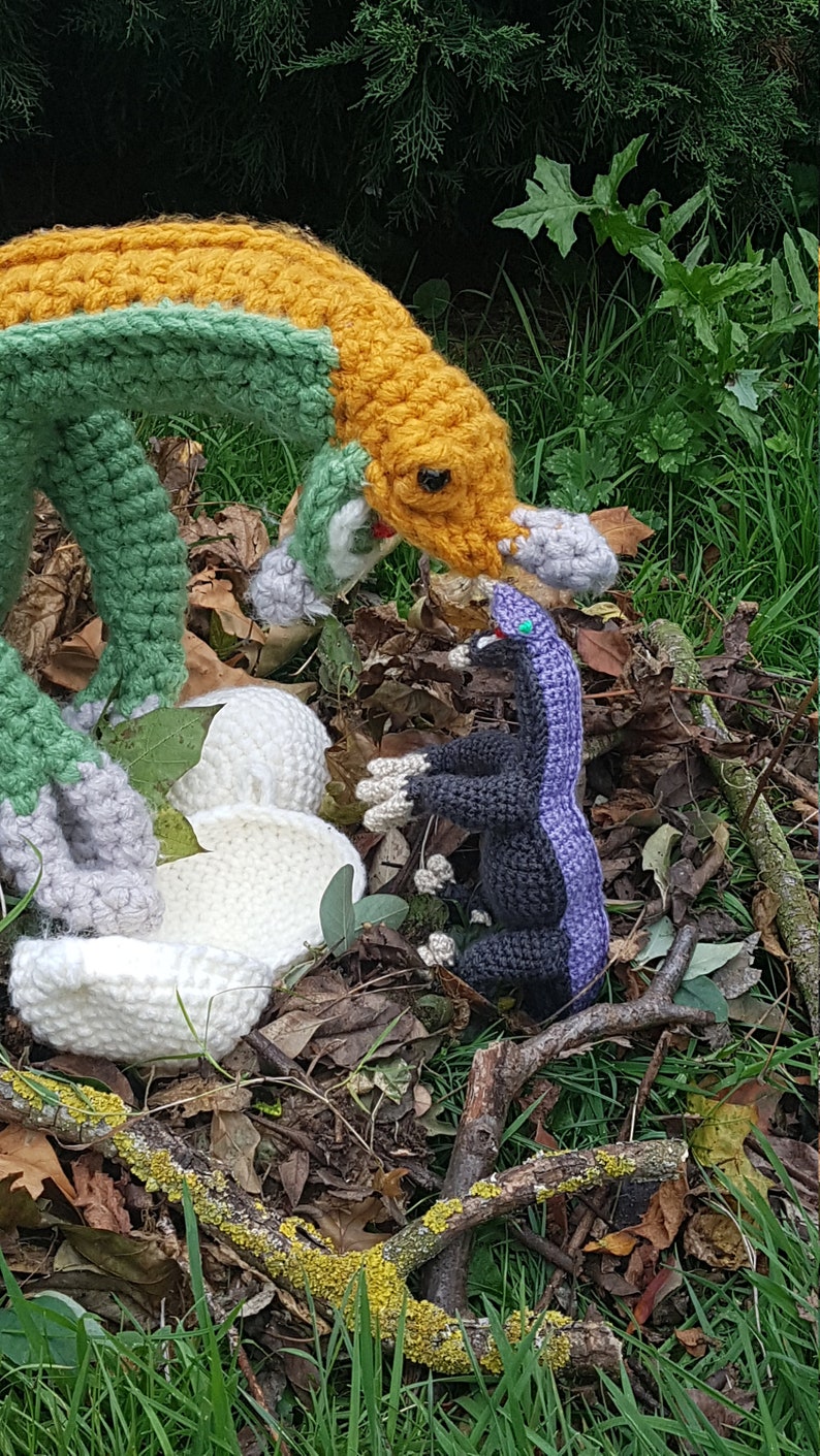 Baby Therizinosaurus Crochet Pattern image 10