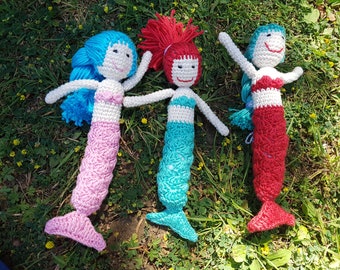 Maisie the Crochet Mermaid Pattern