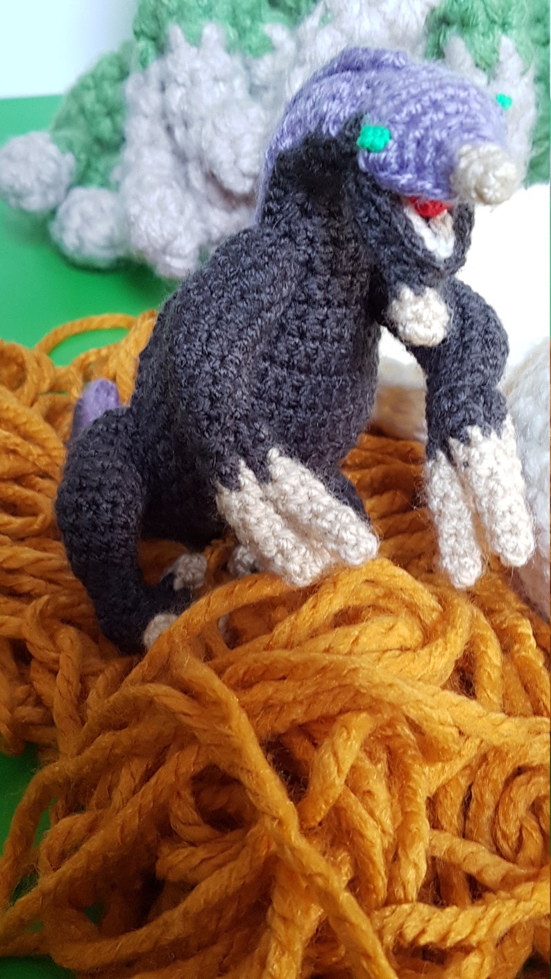 Baby Therizinosaurus Crochet Pattern image 9