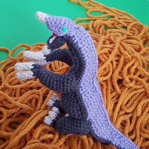 Baby Therizinosaurus Crochet Pattern image 6