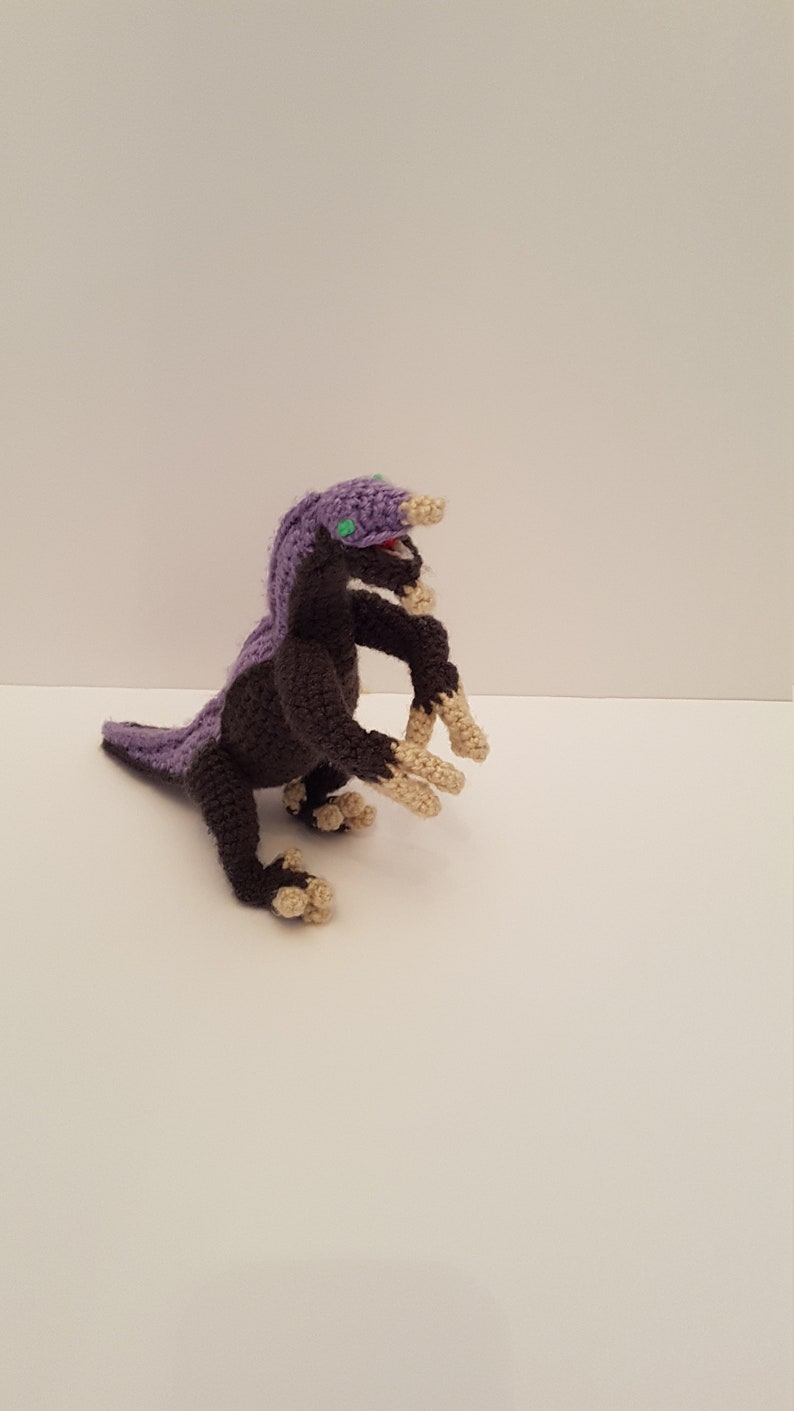 Baby Therizinosaurus Crochet Pattern image 2