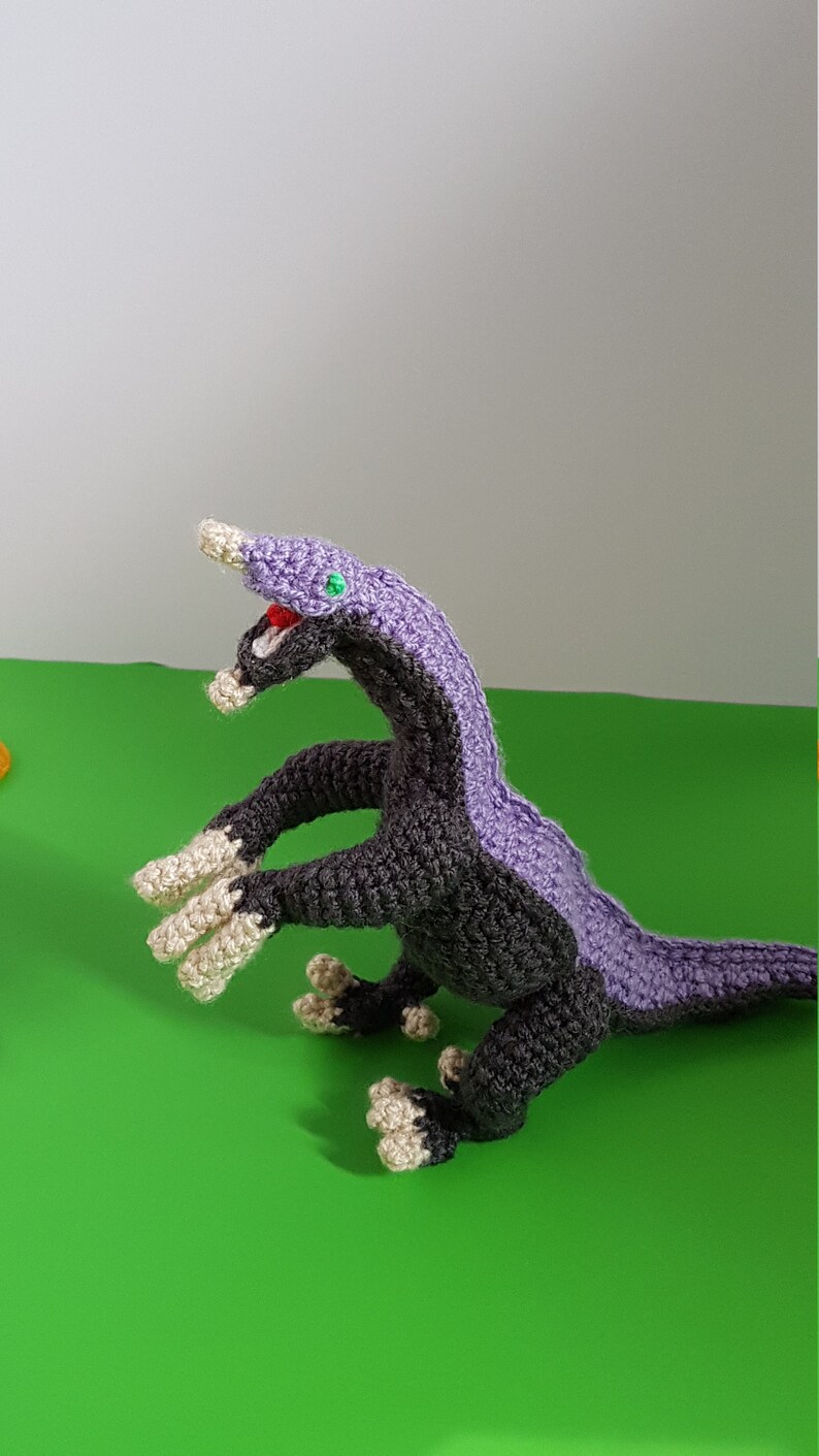 Baby Therizinosaurus Crochet Pattern image 7