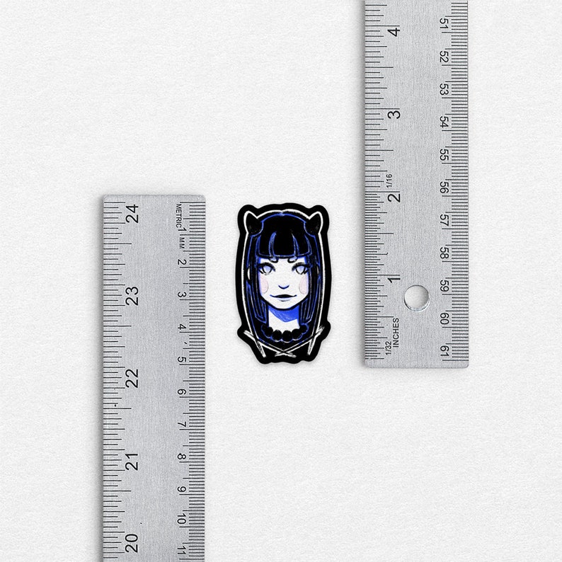 Demon Girl Vinyl Sticker