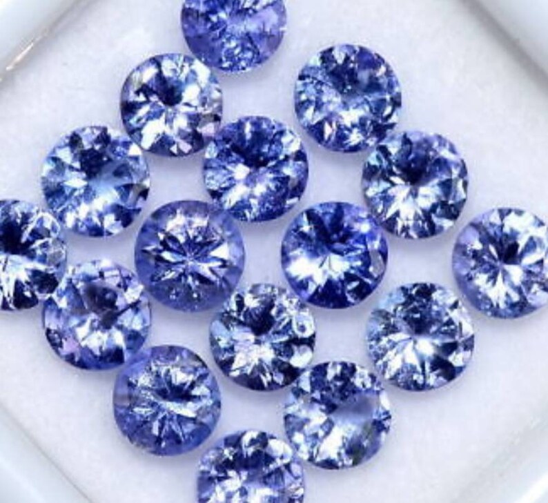 3mm natural tanzanite gemstone calibrated tanzanite round tanzanite natural tanzanite stone loose tanzanite gemstone 10 piece lot