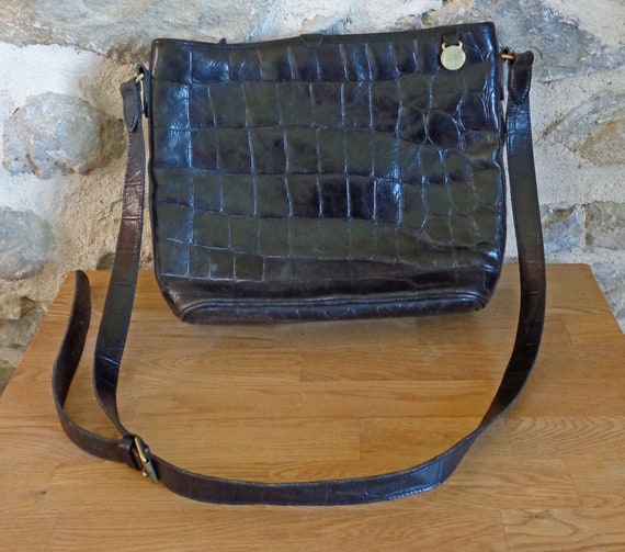 mulberry leather shoulder bag
