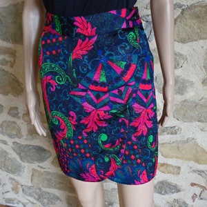 VERSACE short wrap skirt, small size FR28, Versus Gianni Versace