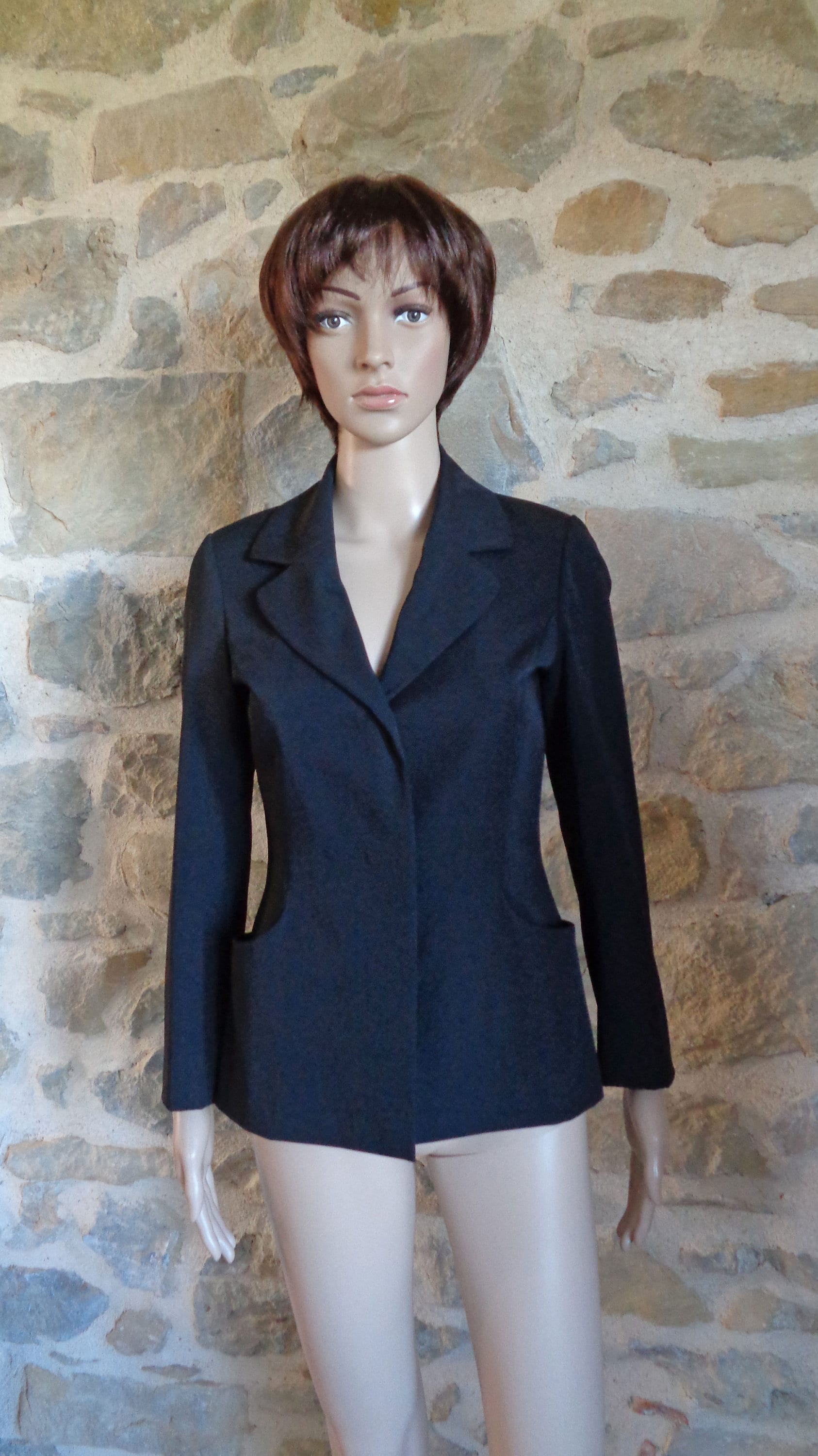 Agnes B Vintage Wool Jacket: French Designer, Size Small - Etsy Israel