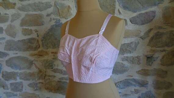 cotton bustier