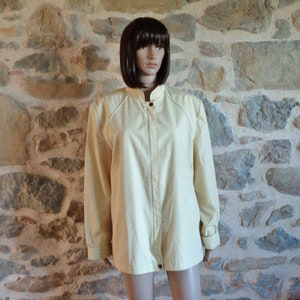 Dannimac Regenjacke, gelber kurzer Regenmantel