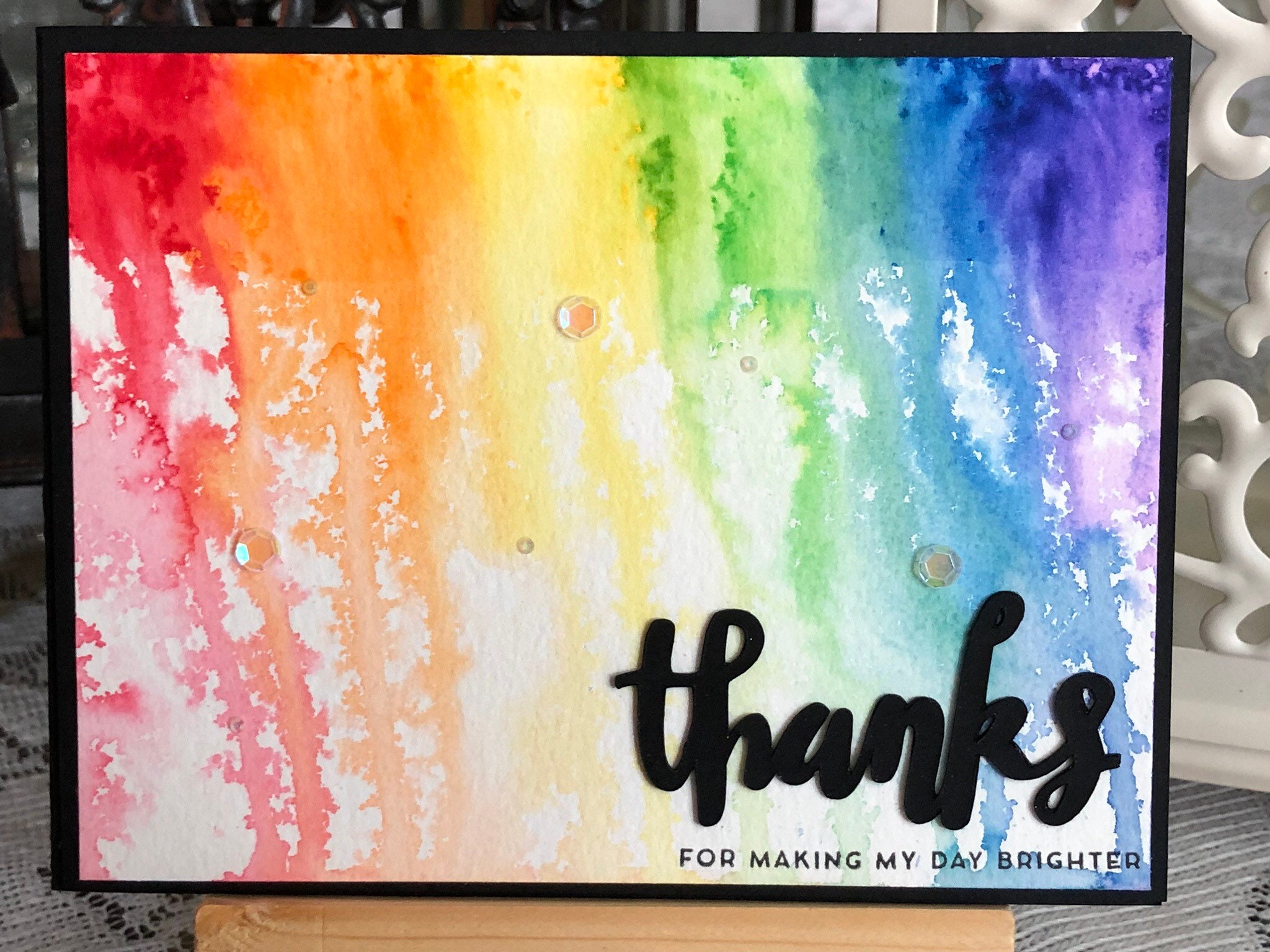 Watercolor Thank You Card Set - Etsy