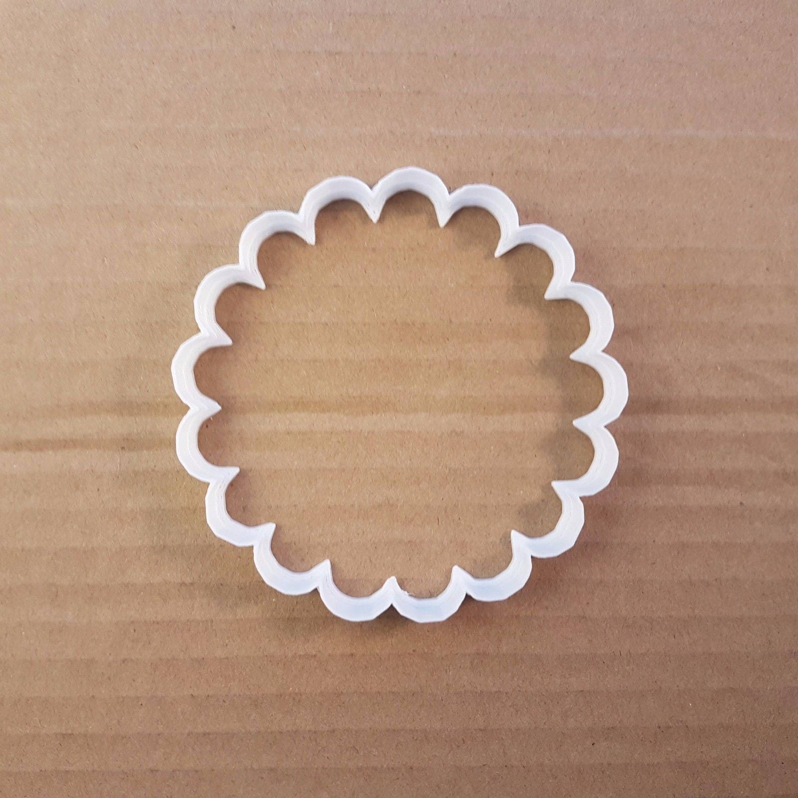 Shell Beach Circle Sea Shape Cookie Cutter Dough Biscuit Pastry Fondant Sharp Flower Stencil Scone Plant