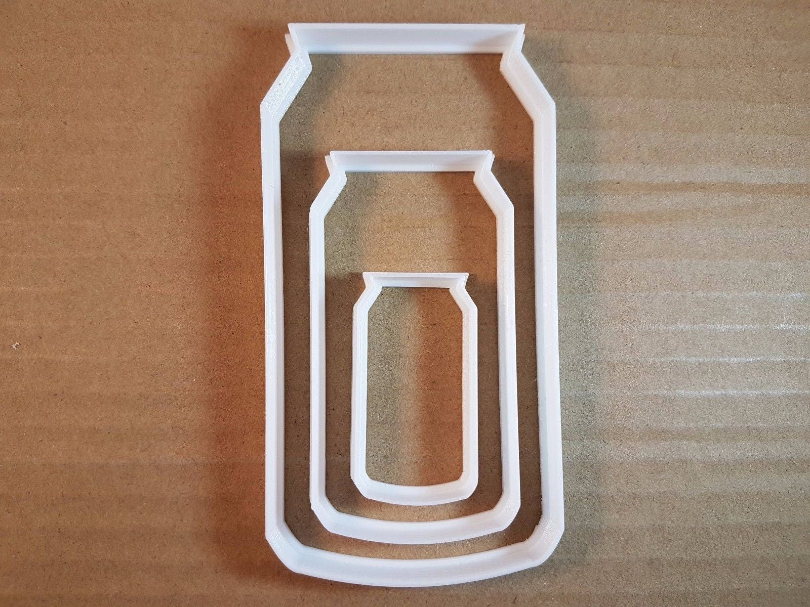Can Fizzy Drink Beer Shape Cookie Cutter Dough Biscuit Pastry Fondant Sharp Stencil Tin Pop Cola Soda Beans Food