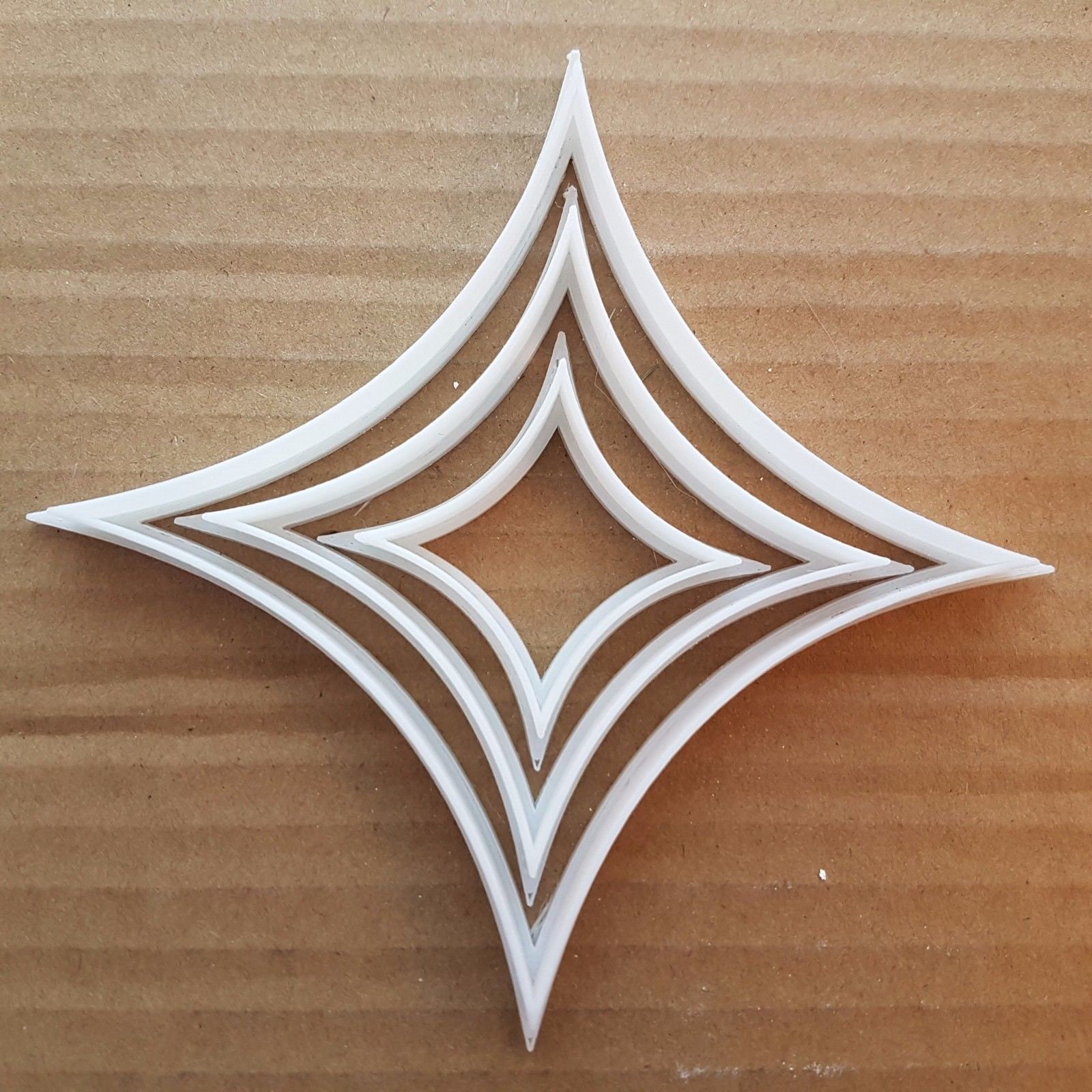Cyclone Weather Storm Shape Cookie Cutter Dough Biscuit Pastry Fondant Sharp