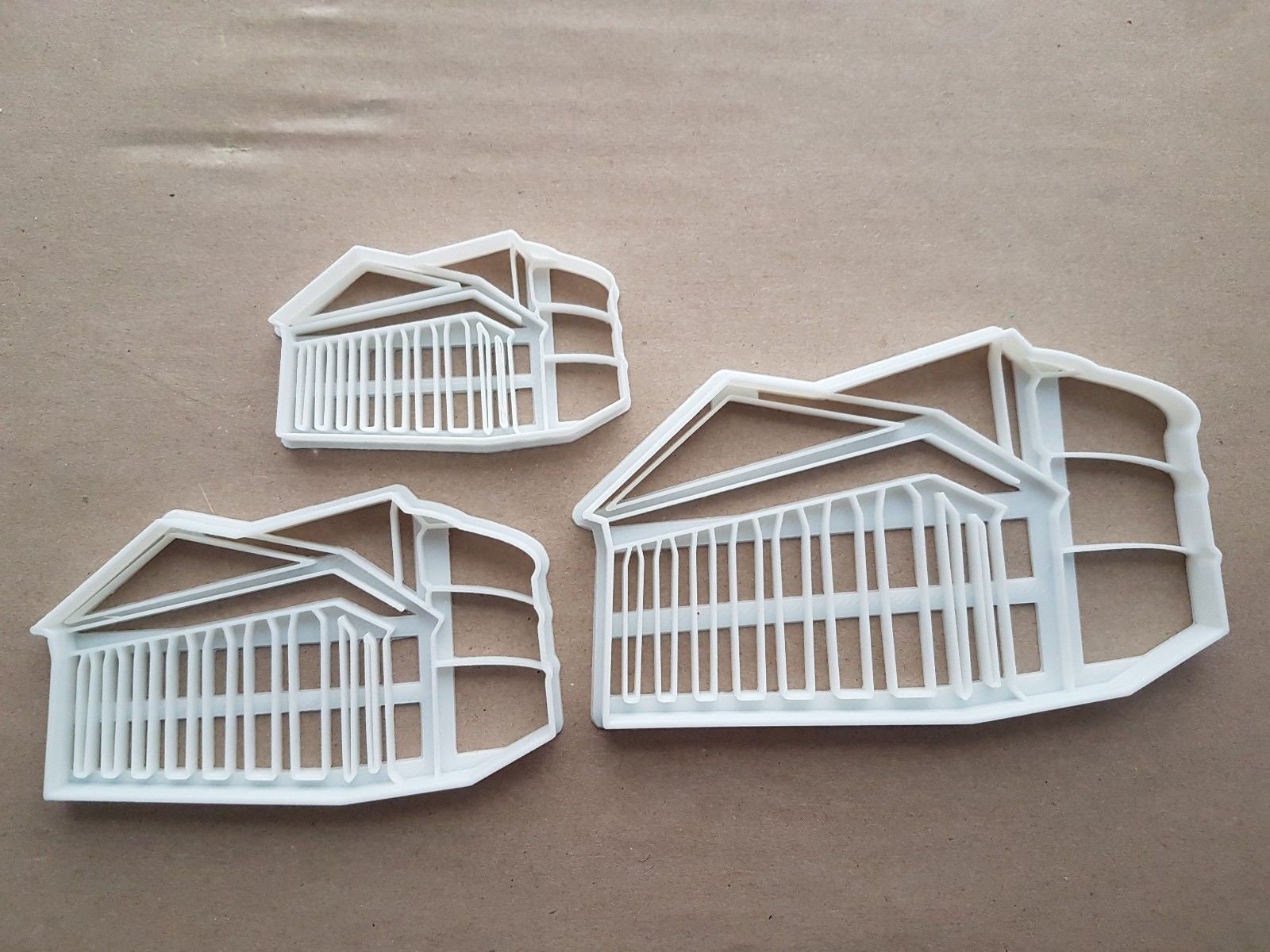 Roman Pantheon Temple Church Rome Italy Shape Cookie Cutter Dough Fondant Sharp