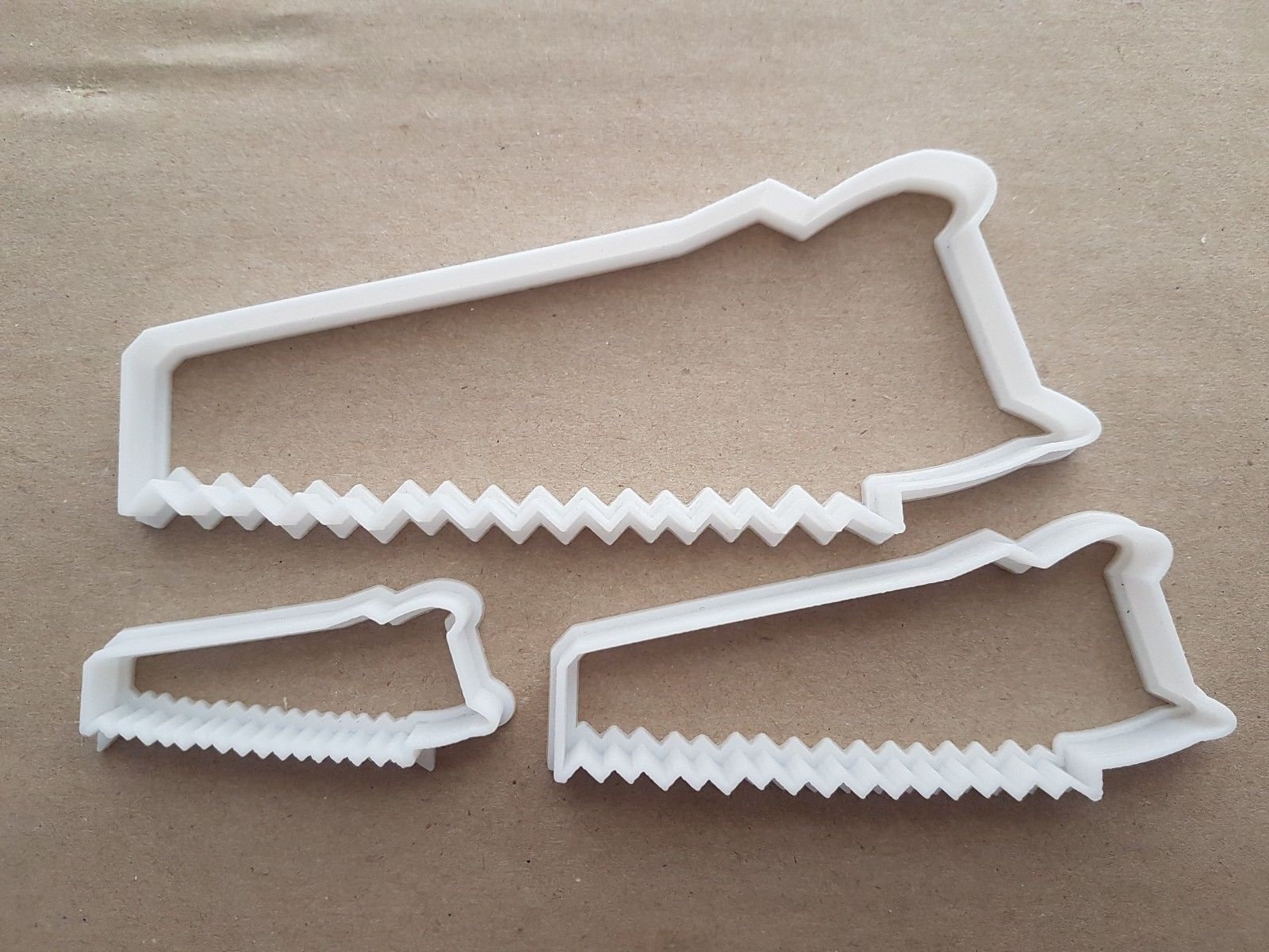 Saw Tool DIY Blade Shape Cookie Cutter Dough Biscuit Pastry Fondant Sharp
