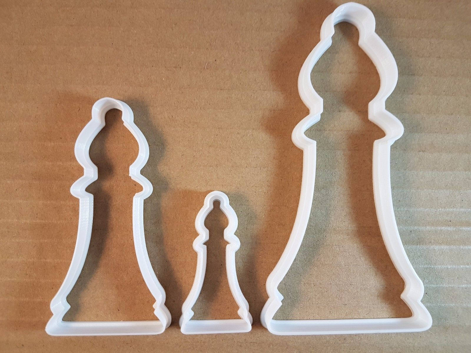 Chess Pawn Piece Game Shape Cookie Cutter Dough Biscuit Pastry Fondant Sharp