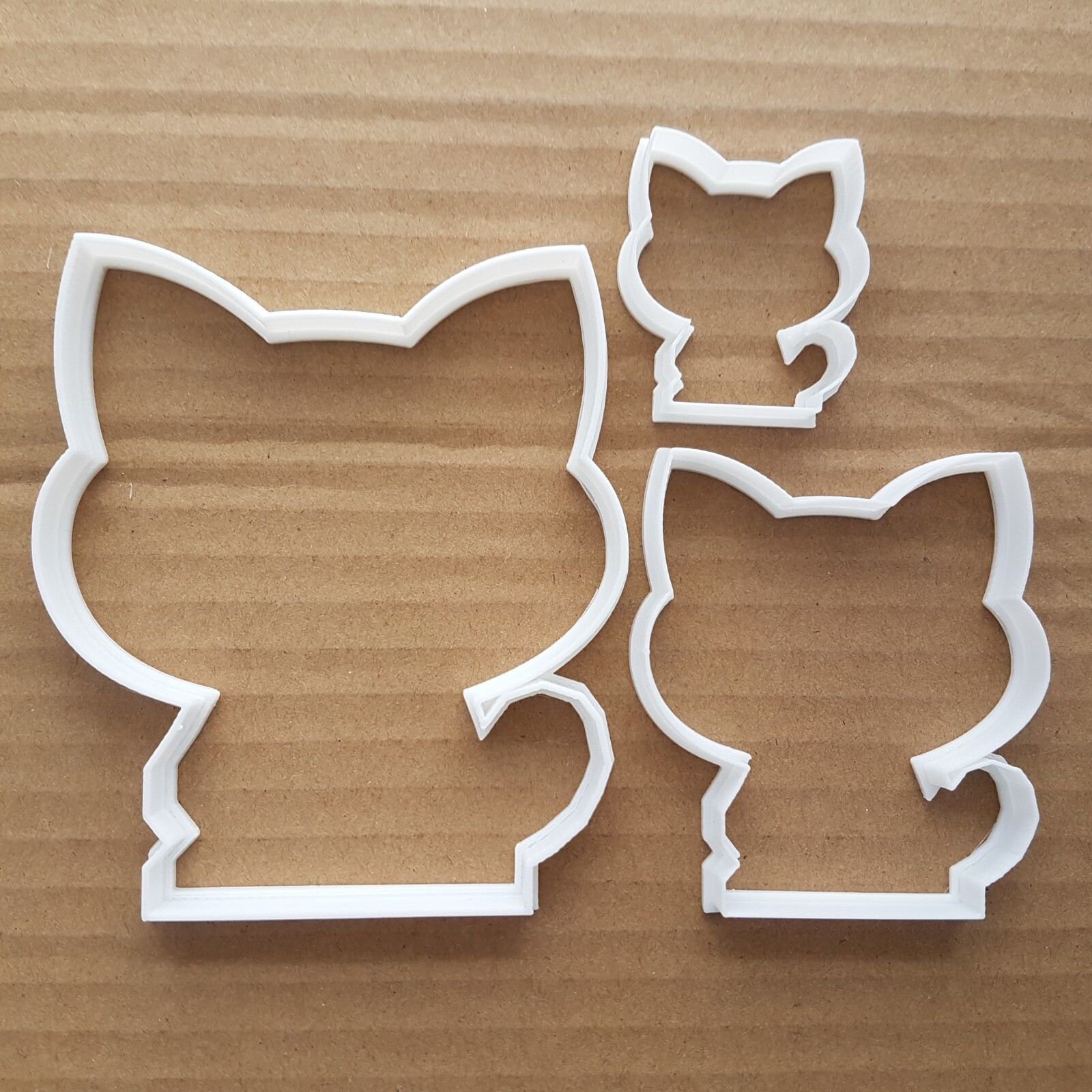 Cat Cookie Cutter Kitten Kitty Shape Pastry Dough Biscuit Feline Meow Animal