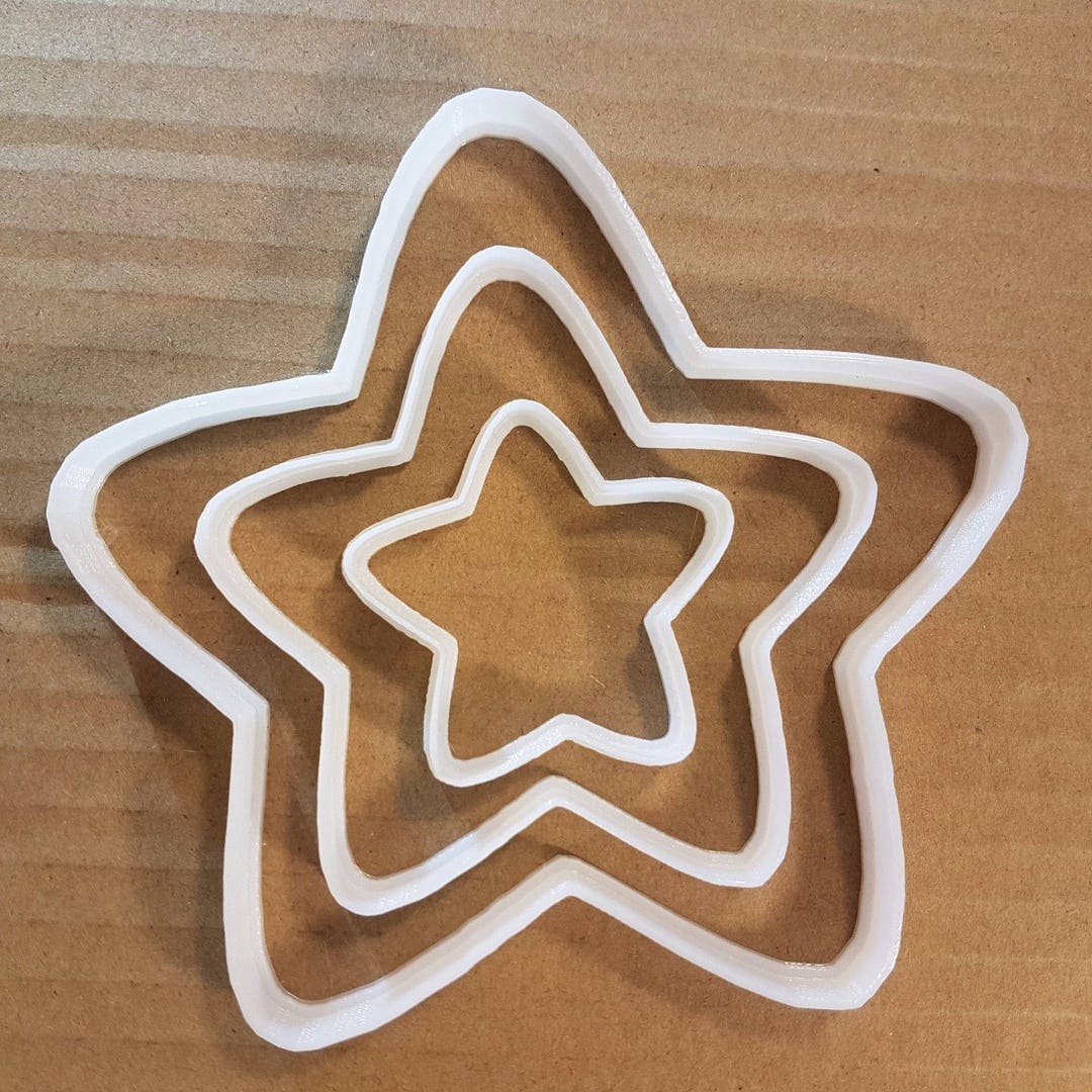 Star Night Sky Mario Shape Cookie Cutter Dough Biscuit Pastry Fondant ...