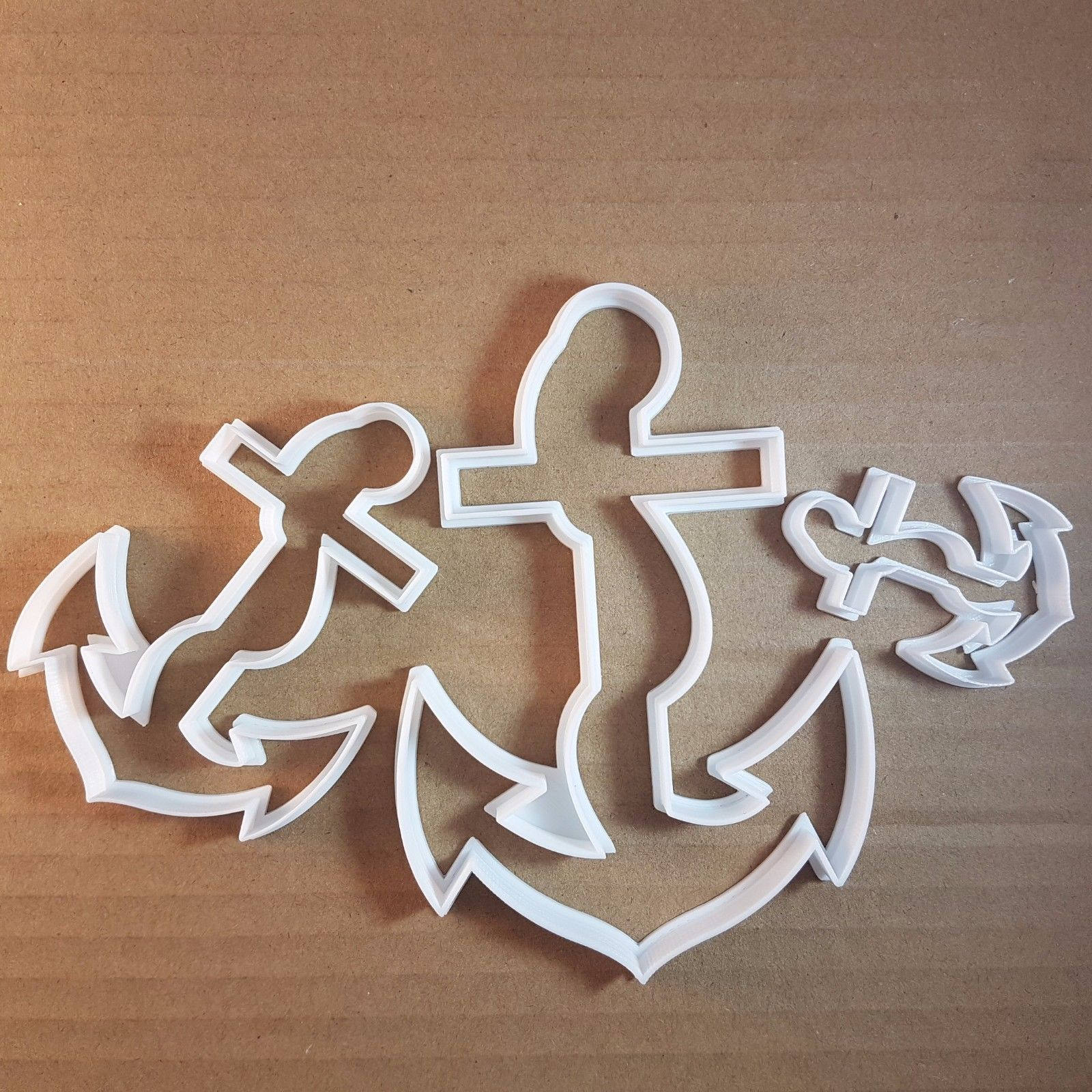 Anchor Rope Ship Pirate Shape Cookie Cutter Dough Biscuit Pastry Fondant Sharp