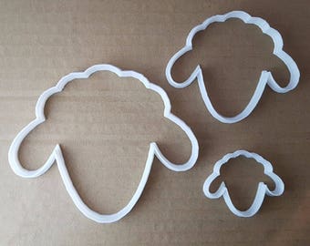 Mouton agneau ferme forme animale Cookie Cutter pâte Biscuit pâtisserie Fondant pochoir forte basse-cour Cour Ewe