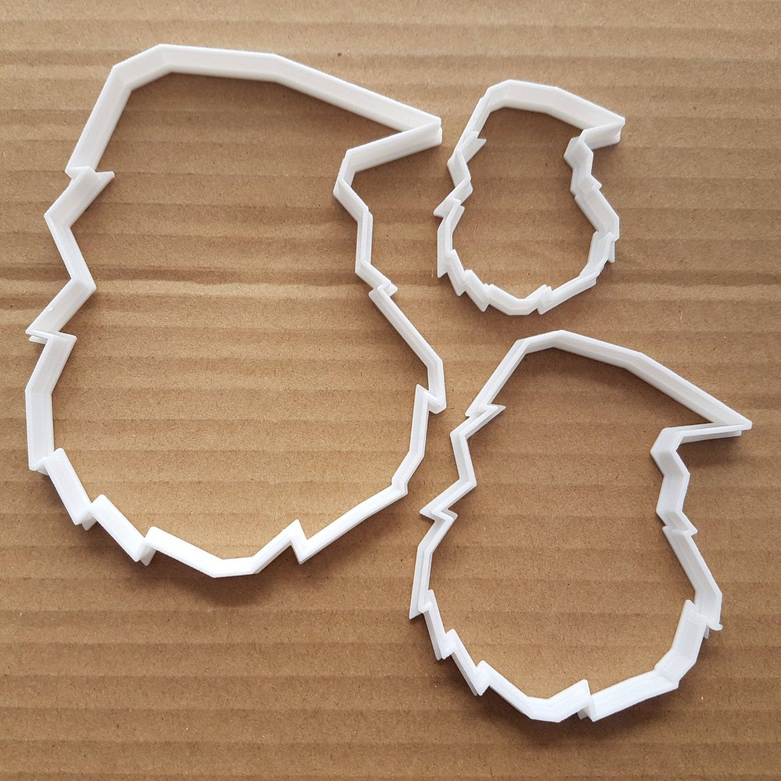 Santa Beard Decorate Xmas Shape Cookie Cutter Dough Biscuit Pastry Fondant Sharp