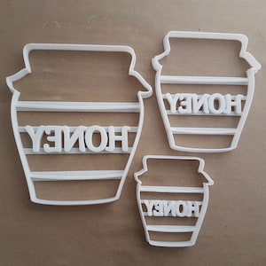 Honungsburk Marknadsbin Form Kakform Deg Kex Bakverk Fondant Stämpel Schablon Vass Matnektarkruka