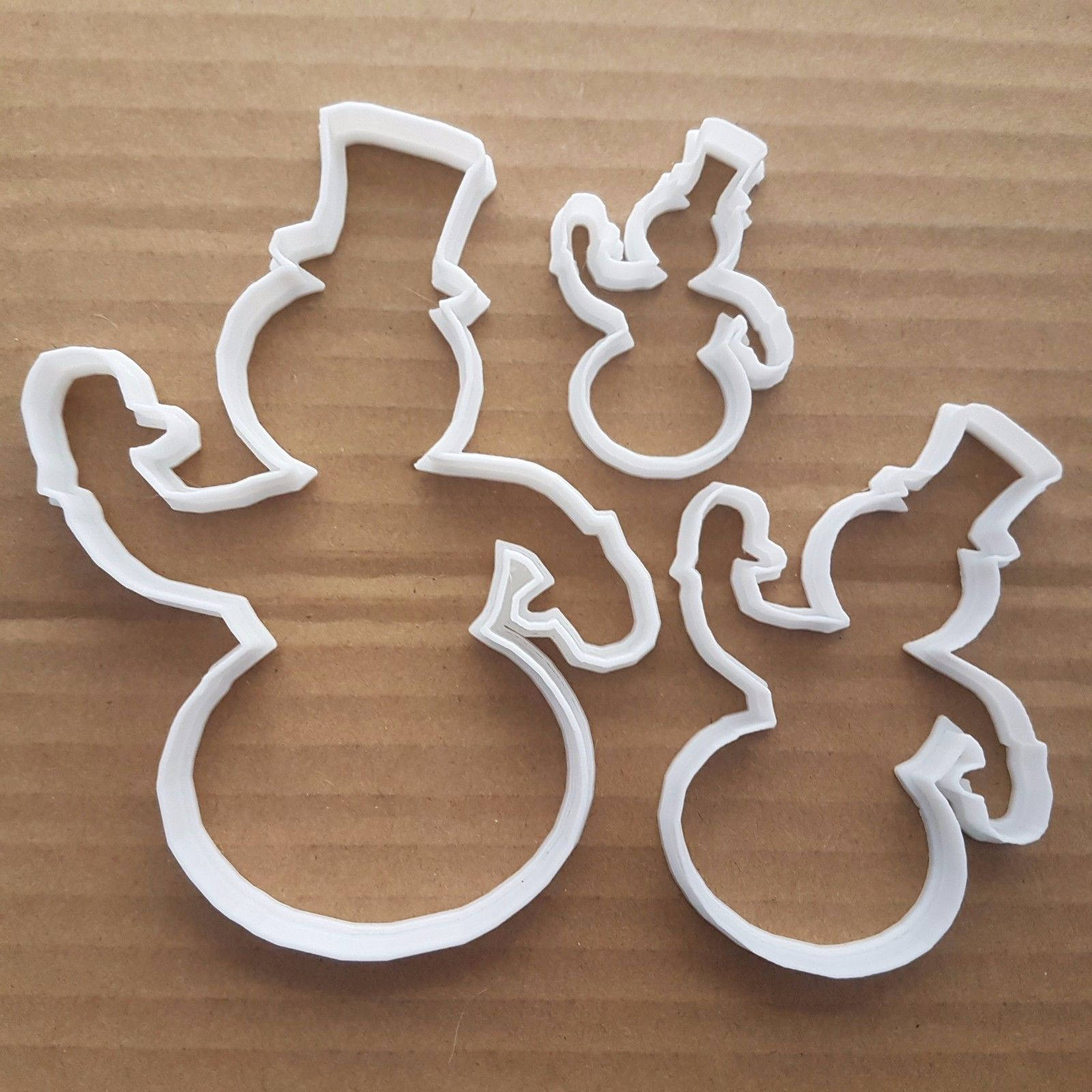 Snowman Cookie Cutter Xmas Dough Biscuit Pastry Christmas Snow Man Winter Glaçon