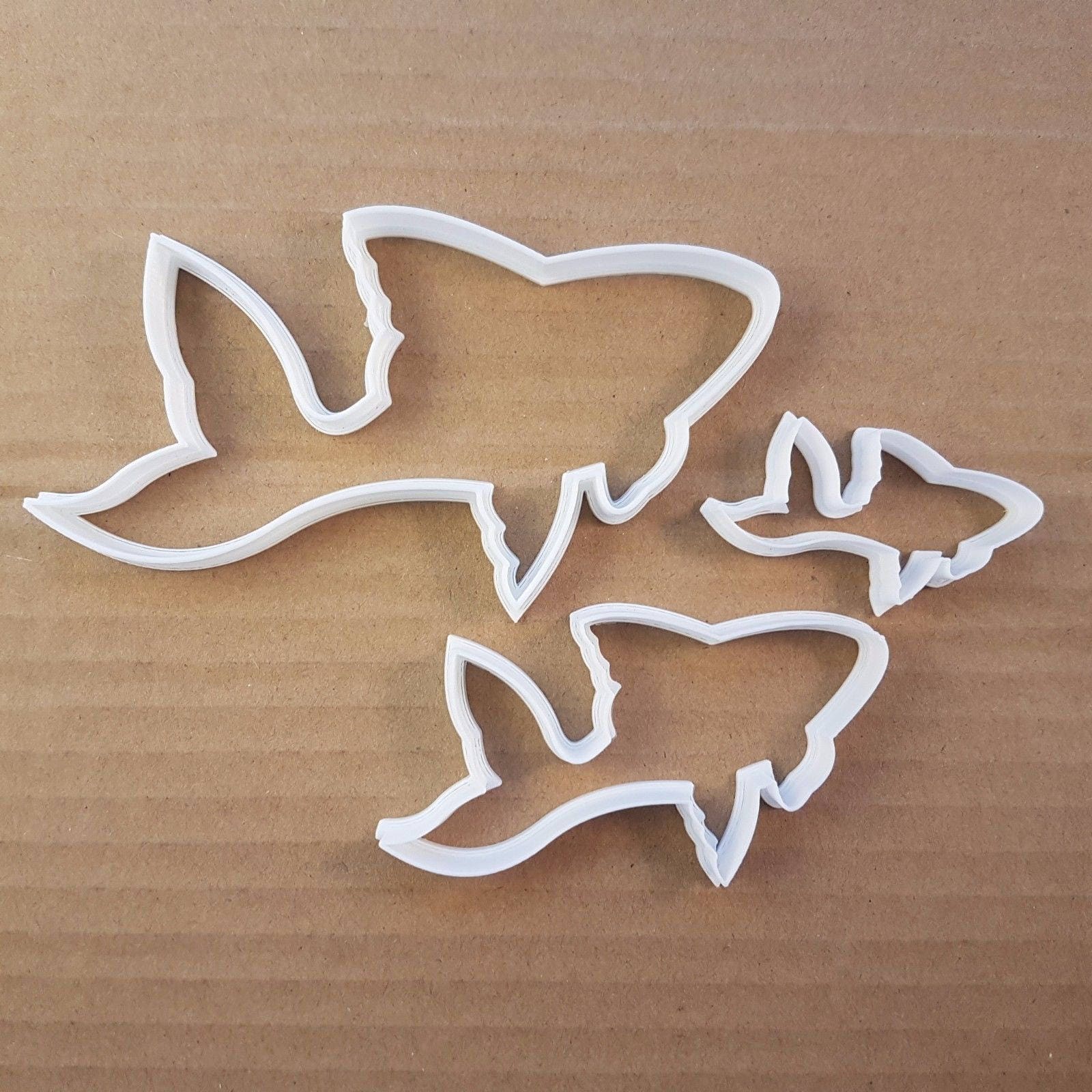 Fish Ocean Sea Beach Pet Shape Cookie Cutter Dough Biscuit Pastry Fondant Sharp