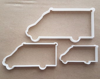 Ambulance 999 Emergency Paramedic Shape Cookie Cutter Dough Biscuit Fondant Sharp Stencil 911 Truck Services Doctor Medical Van