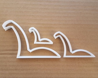 Loch Ness Monster Nessie Shape Cookie Cutter Dough Biscuit Pastry Fondant Sharp Stencil Scottish Scotland Mythical Creature Animal Legend