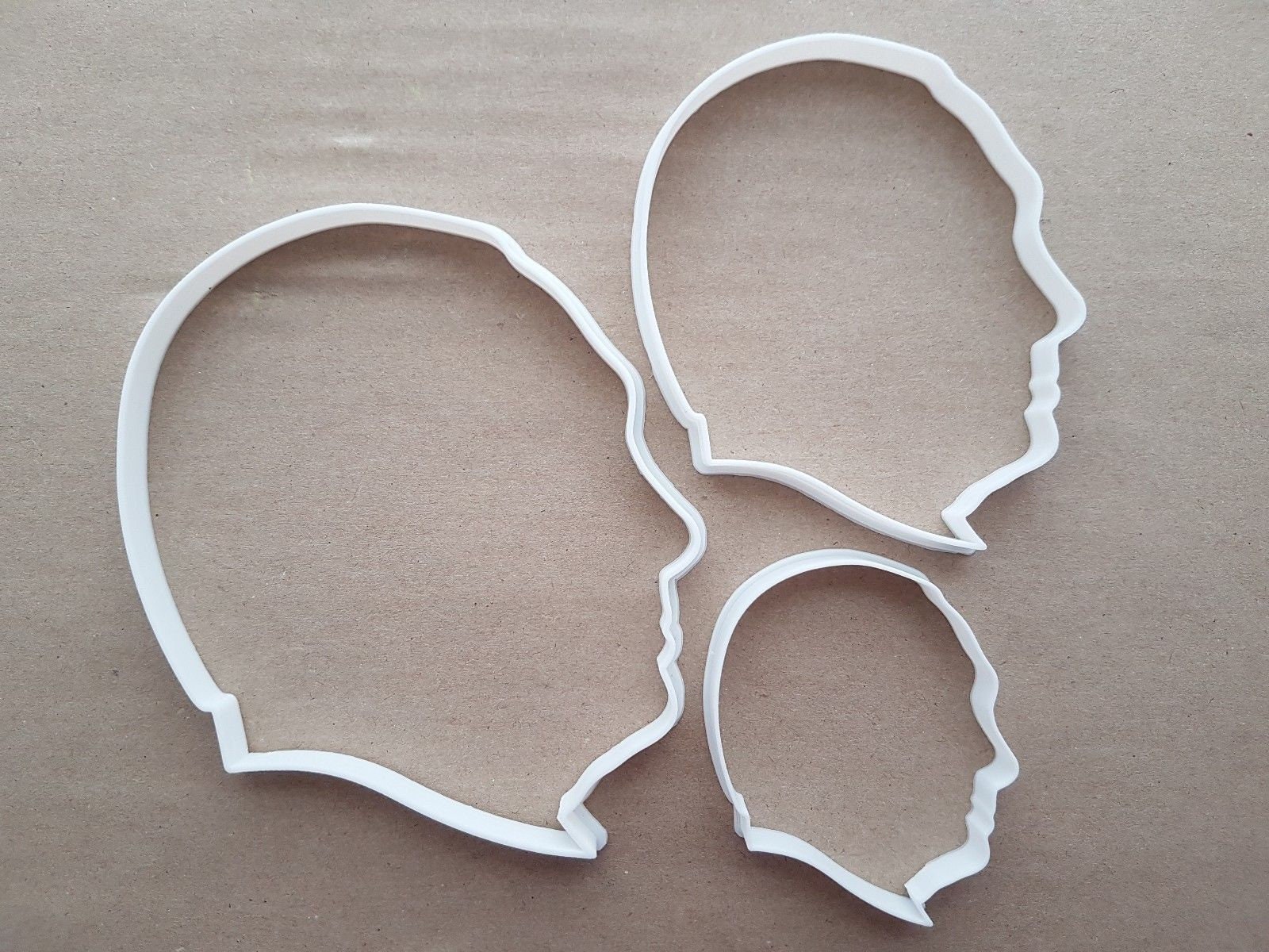 Putin Profile Person Face Shape Cookie Cutter Dough Biscuit Fondant Sharp